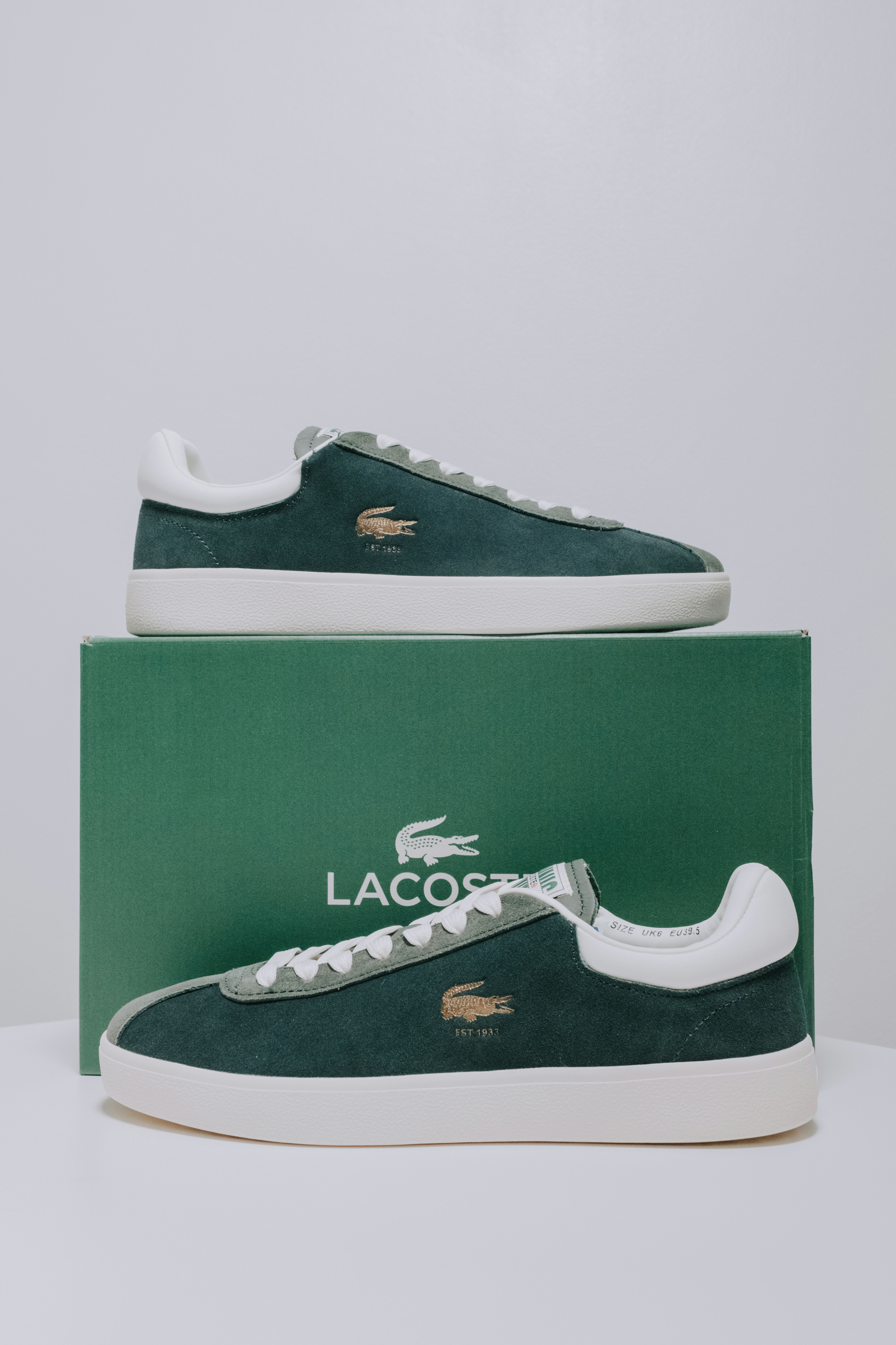 lacoste shoes green